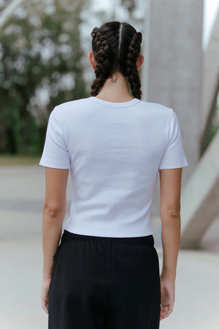 REMERA XENIA - OFF WHITE