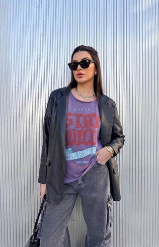 REMERA STAY WILD
