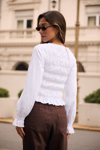 Remera Alba-Blanca