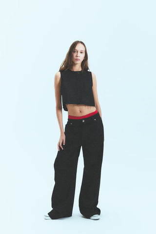 JEAN N°3 - THE OVERSIZE BLACK