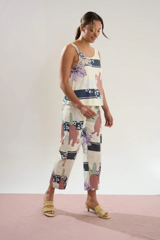 Musculosa Tulum Amorcito Corazón Blue