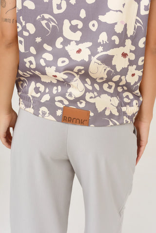 Chaleco Frida Monkey Print Grey