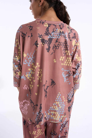 Remera Cigale Piton Tostado