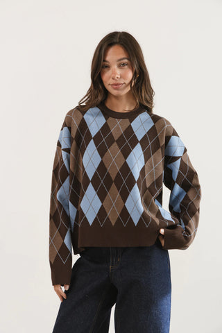 Sweater ELLIOT chocolate