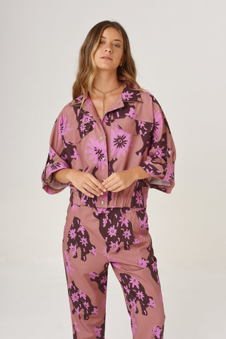 Camisa Lupe Love Moca