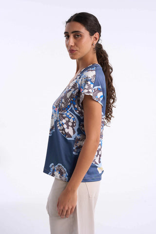 Remera Dora Chicharrita Blue