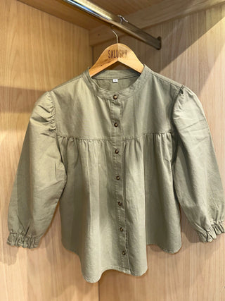 Camisa Valery en Gabardina