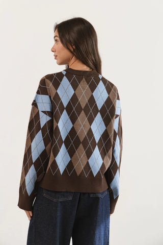Sweater ELLIOT chocolate