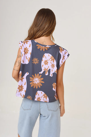 Remera Cancún Love Tostado