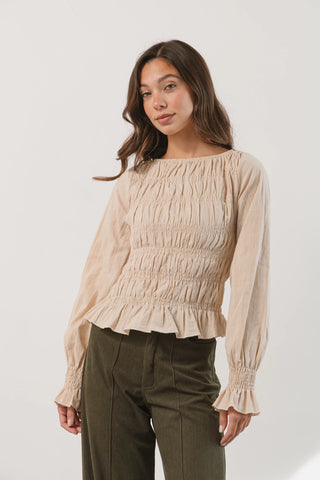 Remera BRITNEY Beige