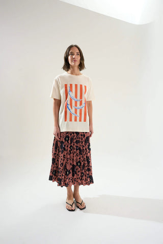 Remera Kahlo Chily Red