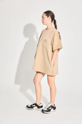 [PRE-ORDER] VESTIDO CÓSMICO - CAMEL