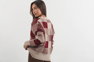 Cardigan GRAZZIA Bordo
