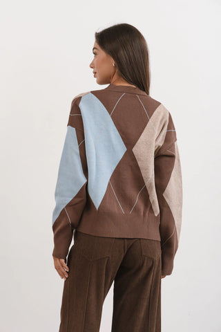 Cardigan CLAIR Celeste