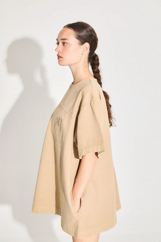 [PRE-ORDER] VESTIDO CÓSMICO - CAMEL