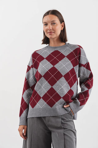 Sweater COPENHAGUE Bordo