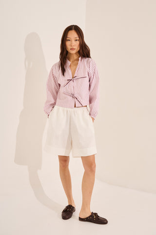 Blusa Venecia Rayado Rosa