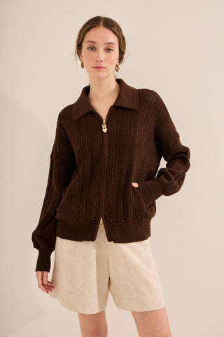 Campera Ellie Chocolate