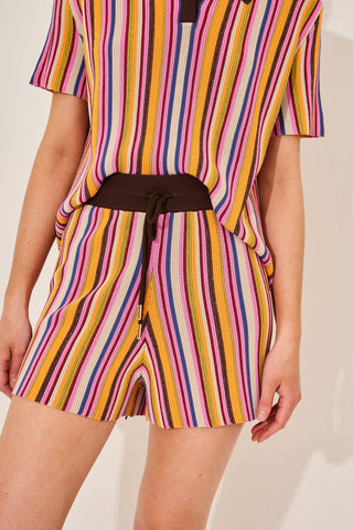 Short Brisa Multicolor Chocolate