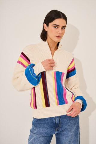 Sweater Gaia Mix Bordo