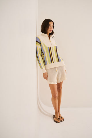 Sweater Gaia Mix Celeste