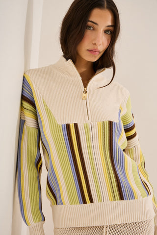 Sweater Gaia Mix Celeste