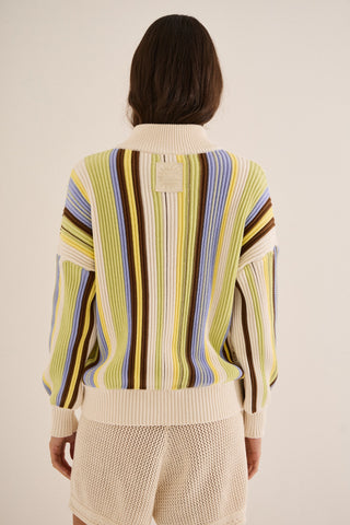 Sweater Gaia Mix Celeste