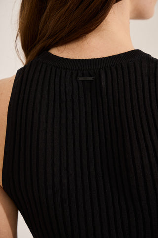 Top Aqua Negro