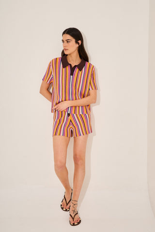 Top Brisa Multicolor Chocolate