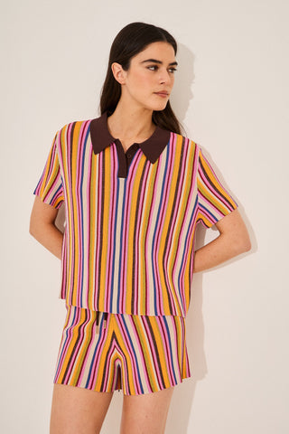 Top Brisa Multicolor Chocolate