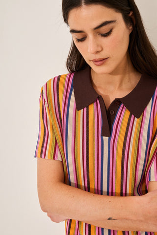 Top Brisa Multicolor Chocolate
