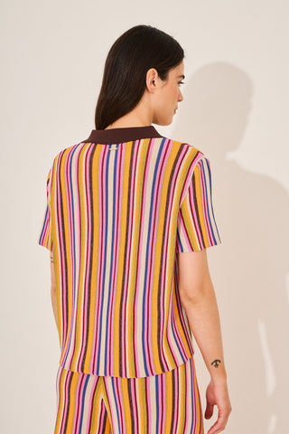 Top Brisa Multicolor Chocolate