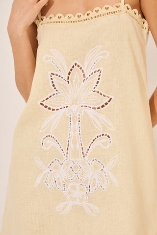 Vestido Arraial amarillo