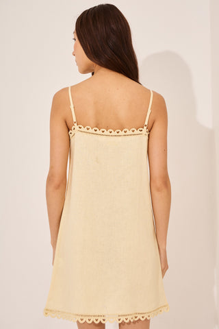 Vestido Arraial amarillo