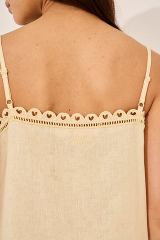 Vestido Arraial amarillo