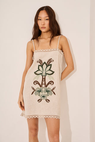 Vestido Arraial lino