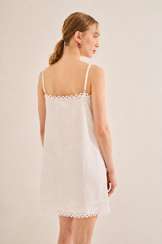 Vestido Arraial off white