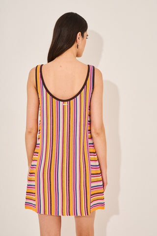 Vestido Brisa Multicolor Chocolate