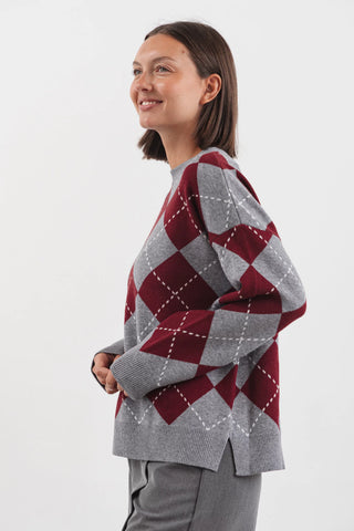 Sweater COPENHAGUE Bordo