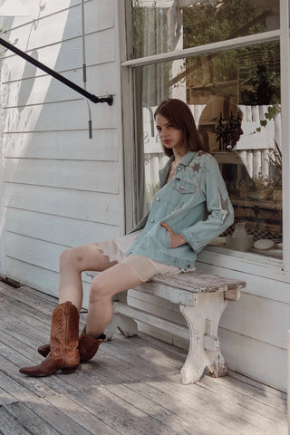 CAMPERA DENIM ROCKSTAR