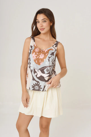Musculosa Tulum Otomi Plomo