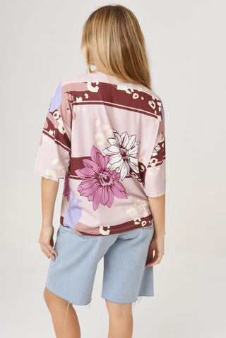 Remera Paz Amorcito Corazón Moca