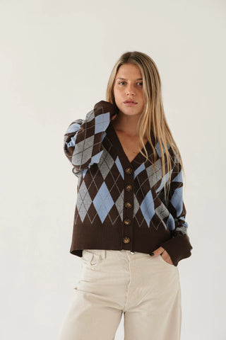 cardigan Rombo