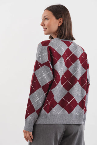 Sweater COPENHAGUE Bordo