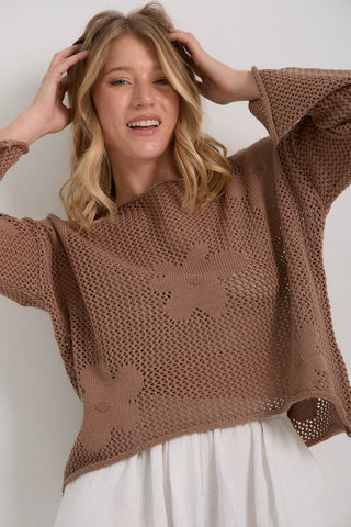 Sweater Calado Aitana - Alma Estudio