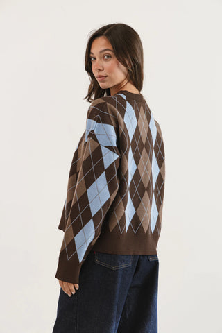 Sweater ELLIOT chocolate