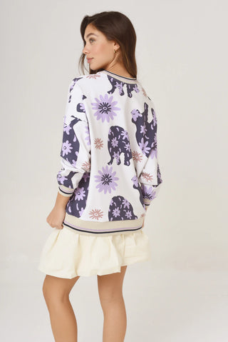 Buzo Barragan Love Blue