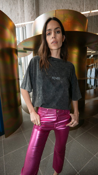 PANTALÓN RACHEL METALLIC - PINK