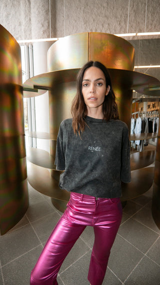 PANTALÓN RACHEL METALLIC - PINK