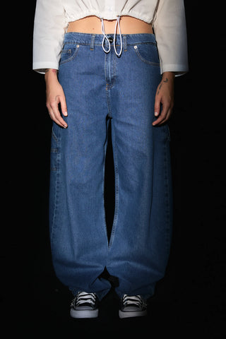 JEAN N°12 THE BAGGY - DARK BLUE